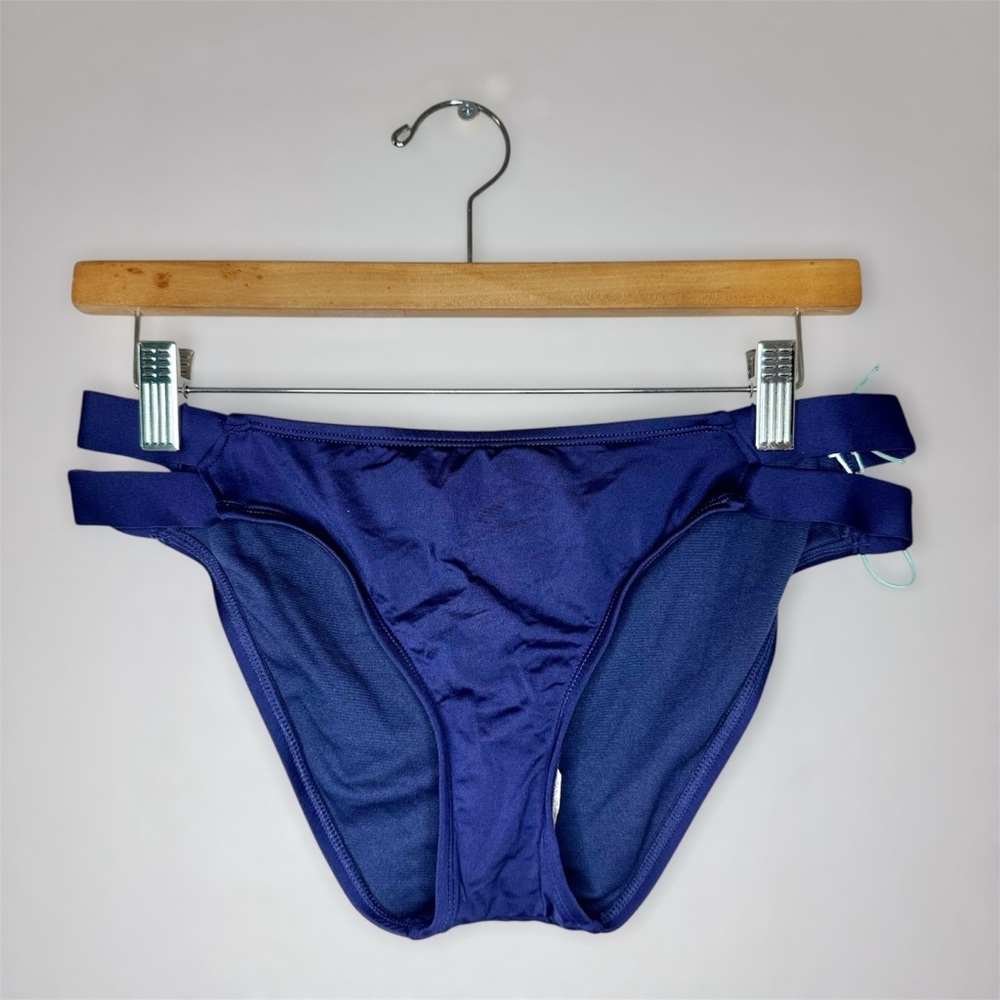 Kona Sol Navy Bikini Bottom Small
